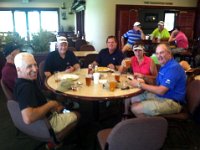 Golf 1  Jeff Fereday, Lloyd Kangas, Ed Danz (Cathy Huntington Danz), Terry Francis, Bev Stoddard Chipman, Doug Sherwood